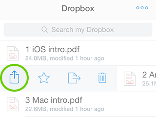 從 iPad 應用程式分享連結